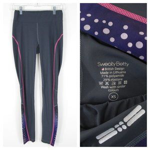Sweaty Betty Gray Pink Purple Zero Gravity Legging